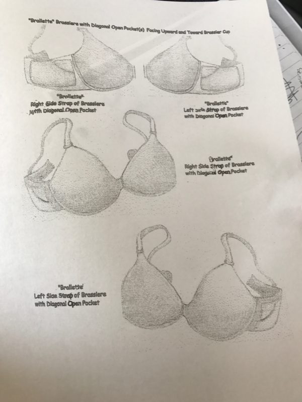 Sketch of First Utility Bra Design